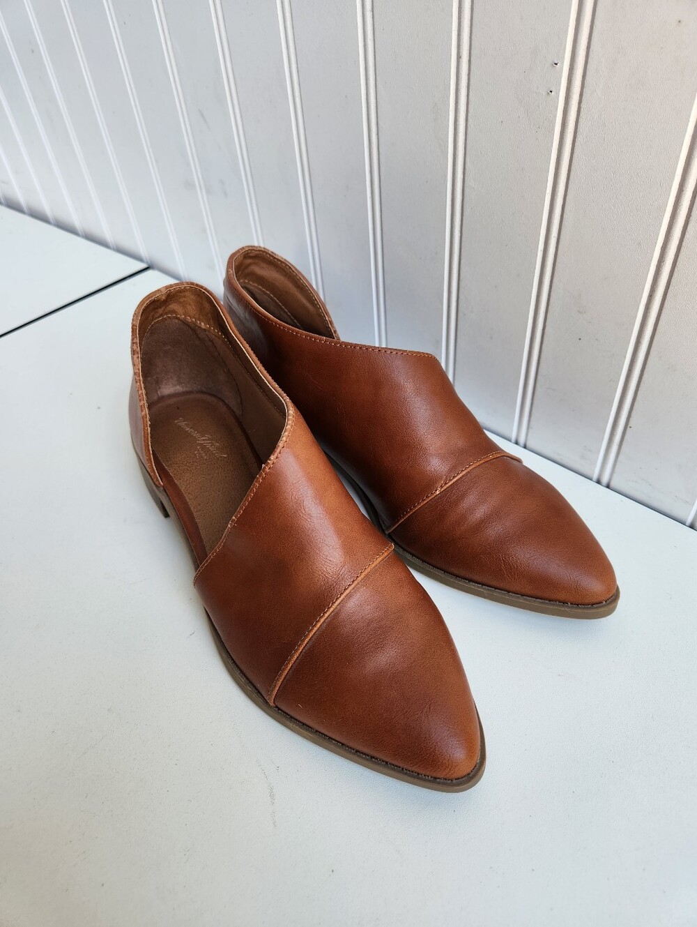 Universal Thread - Women's Wenda Cut Out Bootie Cognac - Size 6